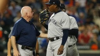 【MLB】田中将大に加えて守護神チャップマンも異常!?　16セーブ目も左膝腱炎が悪化か