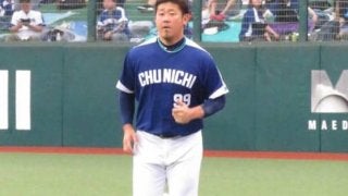 先発回避の中日松坂、異変はブルペンで　「このような形になり申し訳ない」