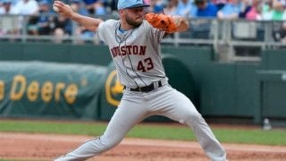 【MLB】「今季最高のプレー」と絶賛　アストロズ右腕が素手キャッチ＆驚愕スローの超美技