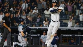 【MLB】これぞスタントンの驚愕パワー　192キロ弾丸安打＆189キロ史上最速サヨナラ弾