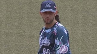 ロッテ、ボルシンガー10連勝の権利持ち降板　6回途中3安打1失点好投