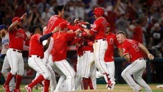 【MLB】大谷翔平、逆転サヨナラ勝利呼んだ四球に笑顔「打てないので四球しかない」