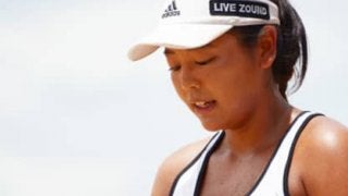 ビーチの美女がフラフラ？ 今季好調の坂口佳穂ペアに過密日程という壁