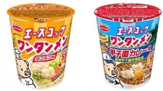 エースコックのワンタンメンに「甲子園カレー味」が登場