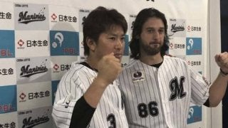 ロッテ、ボルシンガー＆角中が6月間MVP受賞　12年目で初の角中「素直に嬉しい」