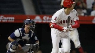 【MLB】大谷翔平、復帰後初適時打は168.2キロ　米賛辞「上手く逆方向に運んだ」