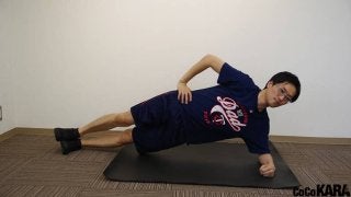 妻アスリートが会社員旦那に課す鬼トレ　～足先から頭までを一直線に 編～