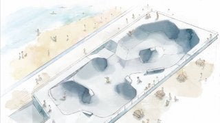 鵠沼海浜公園スケートパークに日本初の世界基準のパークコースの建設決定！