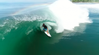 【空撮サーフィン】次世代サーファー“和井田理央”と“和井田龍貴”によるフリーサーフィン