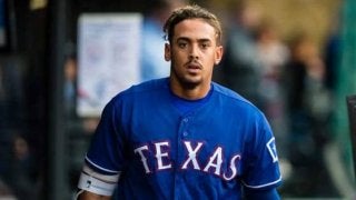 【MLB】レ軍一塁手の驚愕“180度開脚”に米ファン唖然　「見ているだけで痛い」