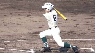 【高校野球】報徳学園ドラフト1候補の小園が“今夏初安打”　第1打席で初球を右前打