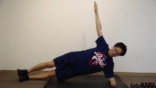 妻アスリートが会社員旦那に課す鬼トレ　～足先から頭までを一直線に 編 その２～