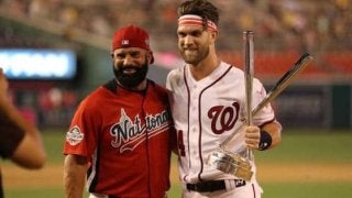 【MLB】今オフFAのハーパー、父親と共に地元でホームラン競争初制覇「すごく幸せ」