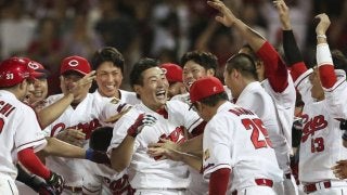 激戦に終止符を打つ劇的弾！広島東洋・下水流の一発でゲーム差「6」！