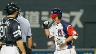 プロ初の2打席連続アーチ！北海道日本ハム・渡邉が自慢の長打力を発揮！