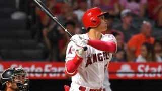 【MLB】大谷翔平、8号ソロ！　第2打席でセンターへ特大の一発