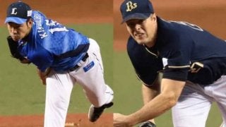 西武菊池、オリ・アルバースはともに1失点の好投も白星ならず　試合は延長へ