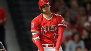 【MLB】大谷翔平、第3打席は空振り三振　元西武左腕・ルブランに3打席連続凡退