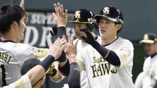 地元の鷹の祭典は豪打で勝利！福岡ソフトバンク・牧原がプロ初本塁打！