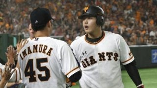 目覚めの2安打2打点！読売巨人の4番・岡本の活躍で首位撃破！