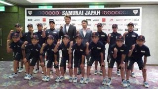 アジア王者狙う侍ジャパンU12が集合　トップチームの稲葉監督がサプライズ激励