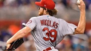 【MLB】元Gマイコラス、“地元”で快投　ローレン夫人と長女も観戦「気分がいいね」