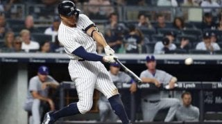 【MLB】スタントン、打球速度196キロの衝撃弾　“史上最速”の弾丸ホームランに