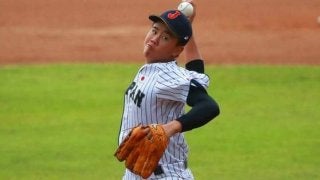 【野球U-15W杯】侍の“開幕投手”畔柳、4回途中無失点6Kの快投「相手の体が大きくて…」