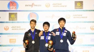 男子は西田秀聖が優勝、女子は伊藤ふたばが２位 IFSC世界ユース選手権モスクワ大会