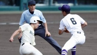 報徳・小園海斗  振り逃げが流れを変えた