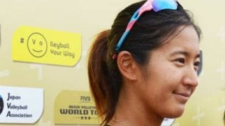 かつての「春高のヒロイン」二見梓。ビーチ歴２年でアジア制覇なるか