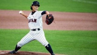3大会連続MVPを目指す日本人最速126キロ右腕　大黒柱・里「殿堂入りできれば」