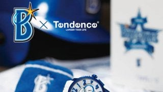 テンデンス、横浜DeNAベイスターズコラボレーションウォッチ限定発売