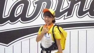 【ロッテ売り子トップ5】「飲み物が与える力」に魅了されビールメーカーへ就職　会話重視のまなみさん