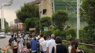 【侍J壮行試合】チケット完売の「高校日本代表VS大学日本代表」、2時間以上前から長蛇の列