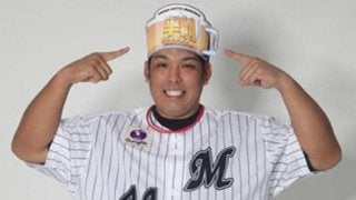 ロッテが31日の日ハム戦で「ビールハット」を配布　井上「ぜひ盛り上がって」