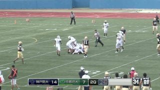 神戸学院大学 vs 京都府立大学(Div2 王子）