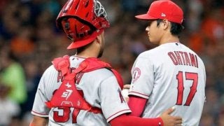 【MLB】大谷の新女房役は超ポジティブ思考!?　3回に球速低下も「全く感じなかった」