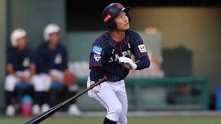 【侍U-18代表】常葉大菊川・奈良間の犠飛で先制　勝てばスーパーラウンド進出が決定