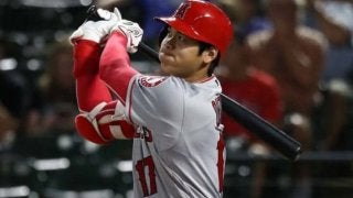 【MLB】大谷翔平、左腕からメジャー初本塁打　1年目16号ソロで松井秀喜氏に並ぶ