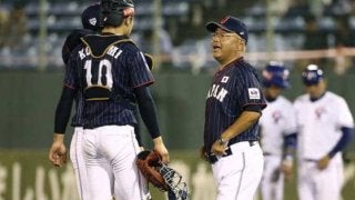【侍U-18代表】永田監督、中1日で救援登板の吉田に「良く踏ん張ってくれた」