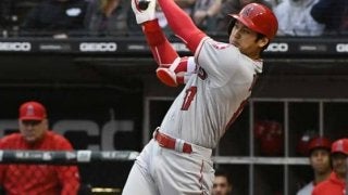 【MLB】大谷が右太もも打撲もソーシア監督「大丈夫」　10日試合前に状態を確認