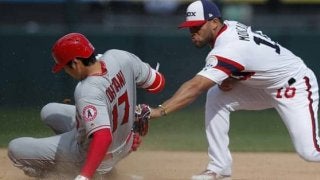 【MLB】大谷翔平が快足“右前二塁打”で7戦連続安打、右脚打撲の不安払拭！　エ軍4連勝