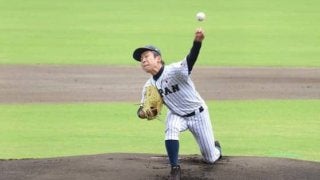 【侍U-18代表】すぐさま同点に追いつく　無死一、三塁で併殺の間の1点止まり…