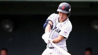 【侍U-18代表】リードオフマン小園、意地の5出塁で3位死守「ずっと悔しい思いをしていた」
