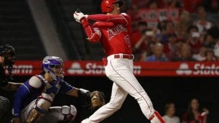 【MLB】大谷翔平が止まらない、第2打席で痛烈二塁打＆三盗！　8試合連続安打を記録