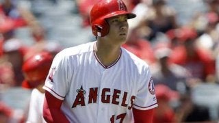【MLB】大谷翔平、第2打席は一塁ゴロ　自身は生き残り続くアップトンの3ランで生還