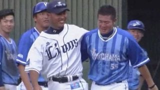 感動のサプライズ…　今季で引退のDeNA後藤を古巣の西武2軍が惜別の胴上げ