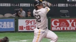 対戦打率は.750！　ホークス甲斐が得意のオリ山岡から2本のタイムリー