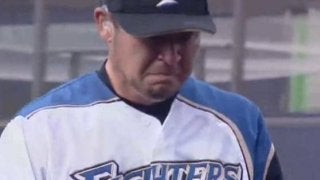 現役引退表明のハム石井裕が2軍本拠地最終戦登板　元同僚・鵜久森を一ゴロ